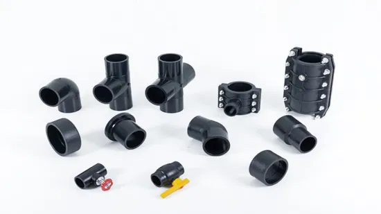 PE Pipe Electrufusion Elbow Electrical Connector HDPE Fittings